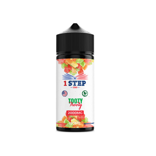 1 Step CBD 1000mg CBD E-liquid 120ml