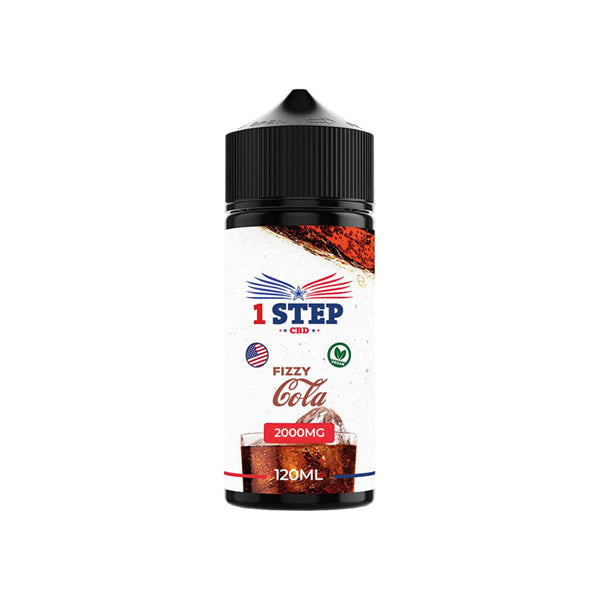 1 Step CBD 2000mg CBD E-liquid 120ml