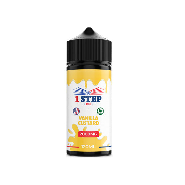 1 Step CBD 2000mg CBD E-liquid 120ml