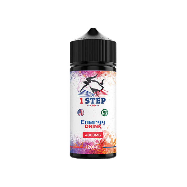 1 Step CBD 4000mg CBD E-liquid 120ml