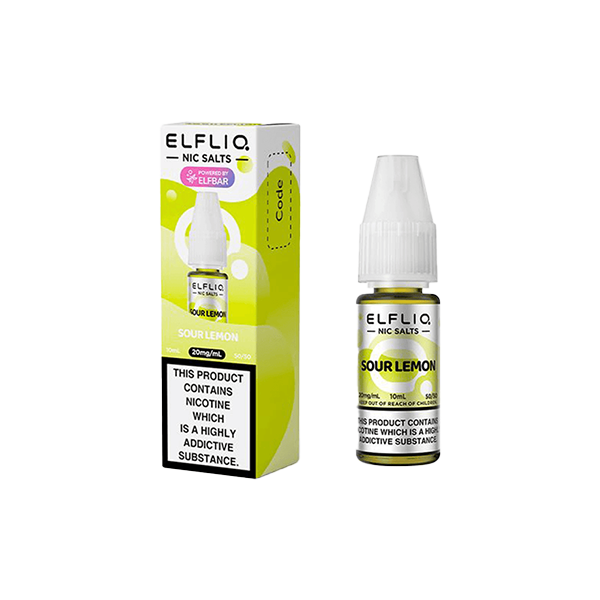 20mg ELFLIQ By Elf Bar 10ml Nic Salt (50VG/50PG)