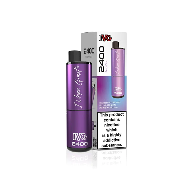 20mg IVG 2400 Disposable Vapes 2400 Puffs