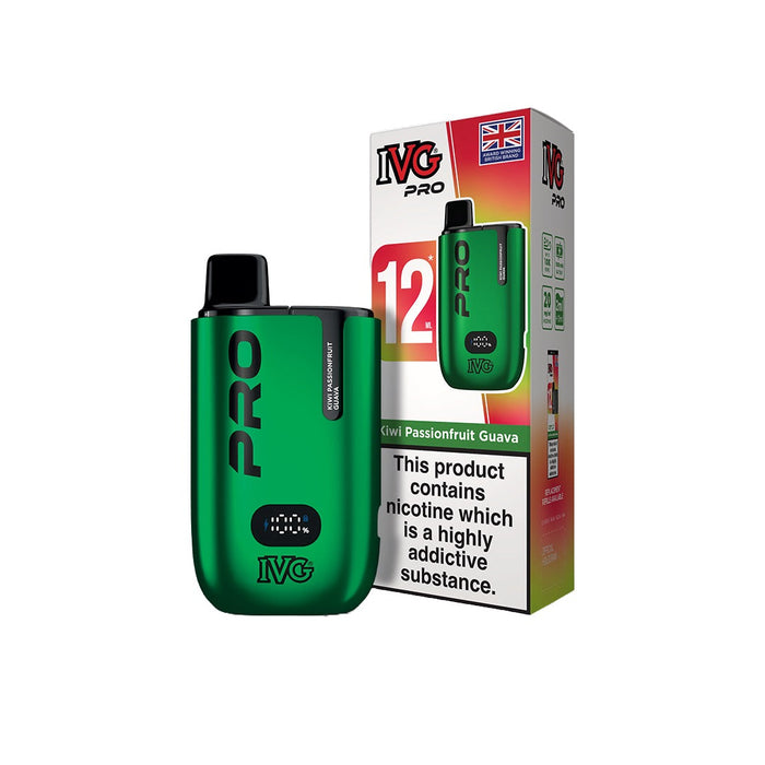 20mg I VG Pro 12 Prefilled Pod Vape Kit 10000 Puffs