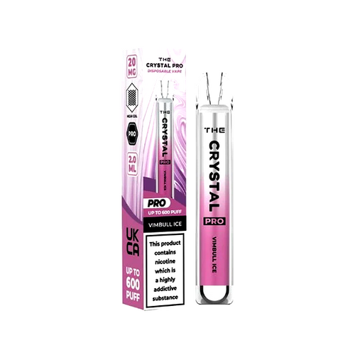 20mg The Crystal Pro Disposable Vape Device 600 Puffs