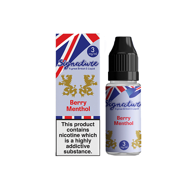 3mg Signature Flavours TPD 10ml E-Liquid (50VG/50PG)