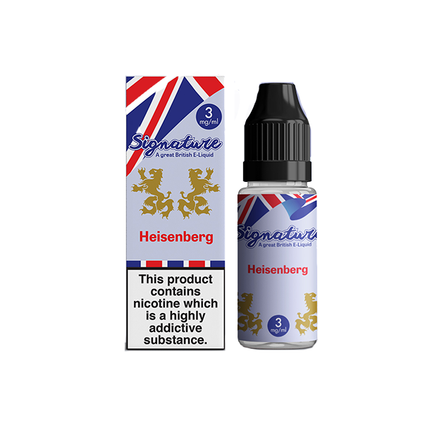 12mg Signature Flavours TPD 10ml E-Liquid (50VG/50PG)