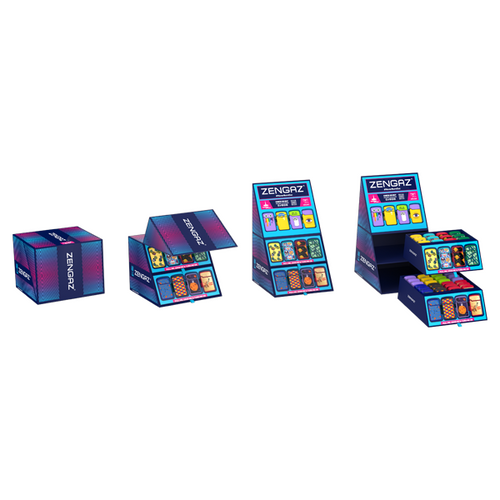 Zengaz Cube ZL-12 (97433EU-S3) Jet Lighters CDU Bundle + 48 Units Set