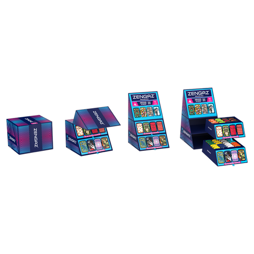 Zengaz Cube ZL-12 (97433EU-S7) Jet Lighters CDU Bundle + 48 Units Set