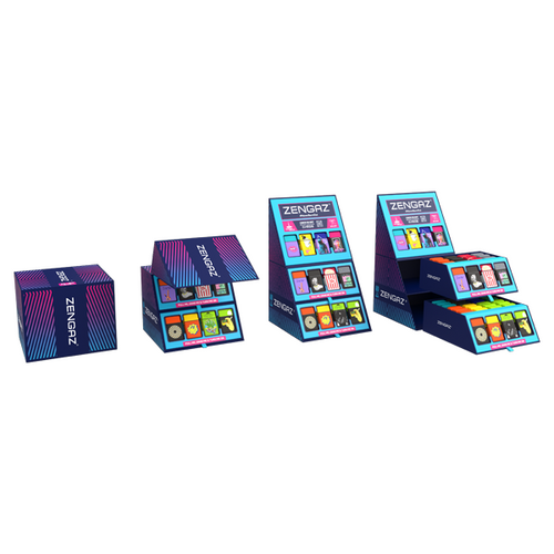 Zengaz Cube ZL-30 (97333EU-S1) Jet Lighters CDU Bundle + 48 Units Set