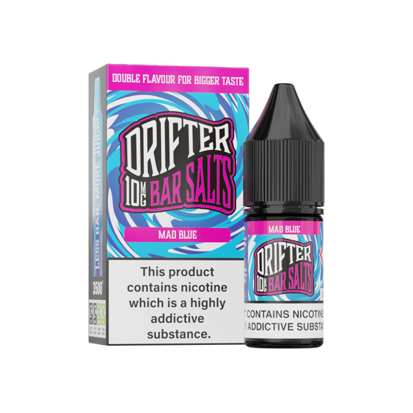 10mg Drifter Bar Salts 10ml Nic Salts (50VG/50PG)