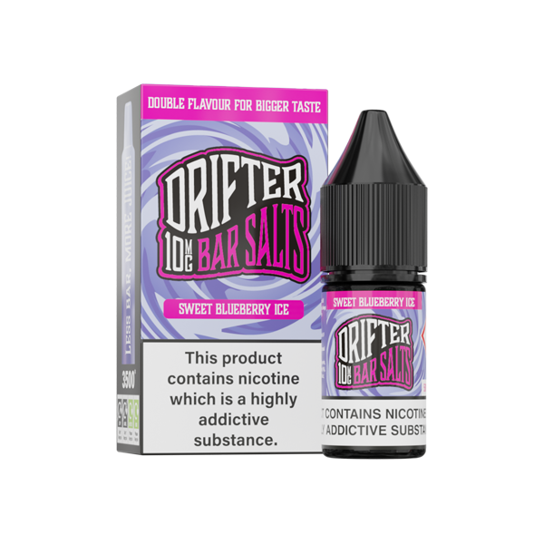 10mg Drifter Bar Salts 10ml Nic Salts (50VG/50PG)