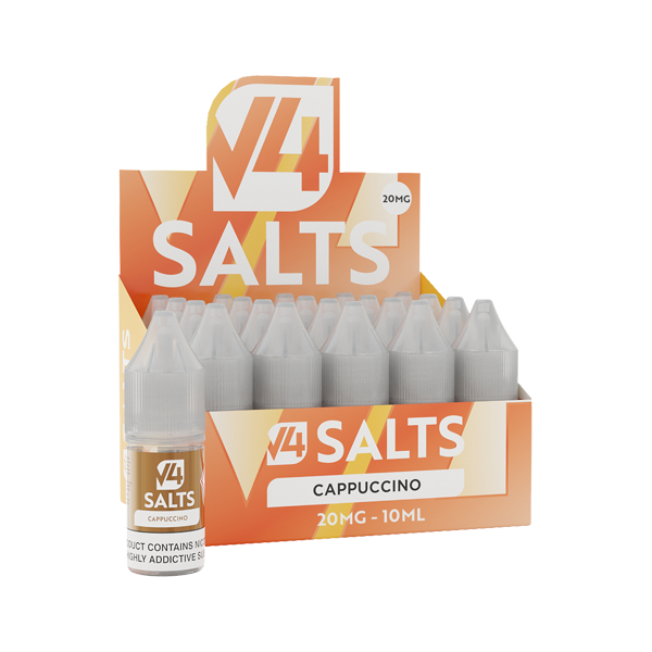 20mg V4 Salts 10ml Nic Salts (50VG/50PG) - Pack of 20