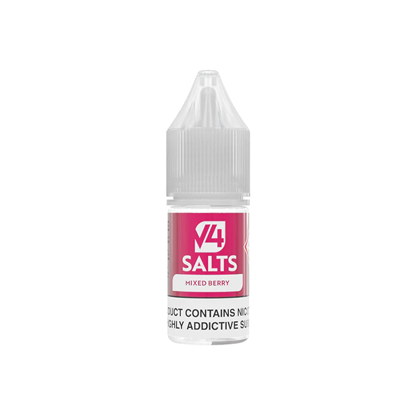 10mg V4 Salts 10ml Nic Salts (50VG/50PG) - Pack of 20