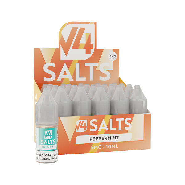 5mg V4 Salts 10ml Nic Salts (50VG/50PG) - Pack of 20