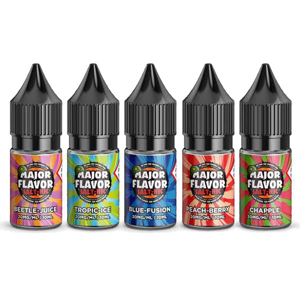 10mg Major Flavor Nic Salts 10ml (60VG/40PG)