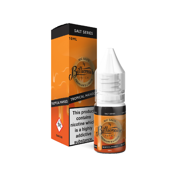 20mg Billionaire Juice Salt Series 10ml Nic Salts (50VG/50PG)