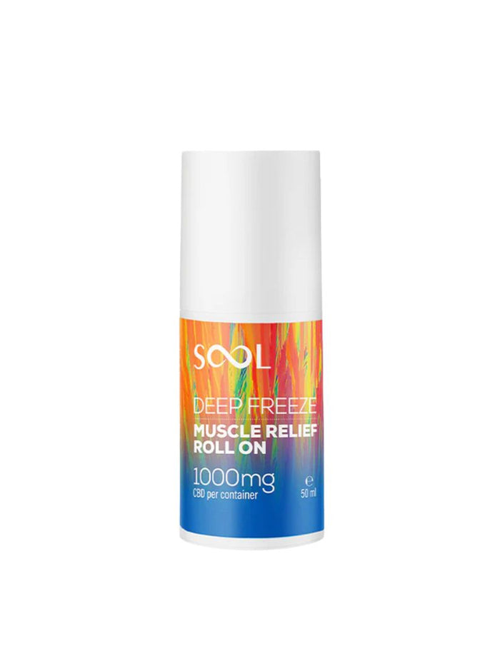 SOOL 1000mg Deep Freeze Muscle Relief CBD Roll On - 50ml