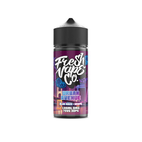 Fresh Vape Co 100ml Shortfill 0mg (70VG/30PG)