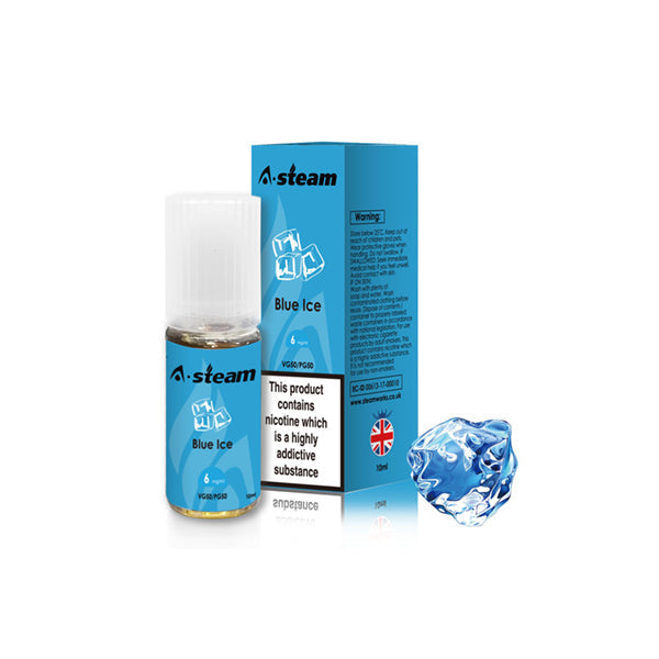 A-Steam Fruit Flavours 18MG 10ML (50VG/50PG)