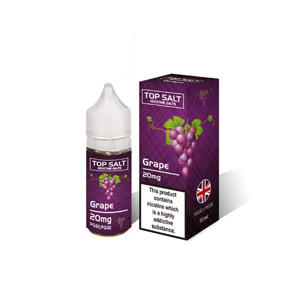 10mg Top Salt Fruit Flavour Nic Salts by A-Steam 10ml (50VG/50PG)