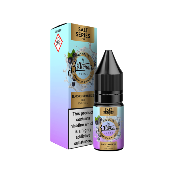 20mg Billionaire Juice Salt Series 2.0 10ml Nic Salts (50VG/50PG)