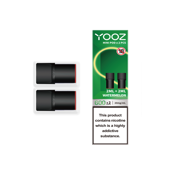 Yooz Mini Replacement Pods 2PCS 2ml (BUY 5 GET 1 FREE)