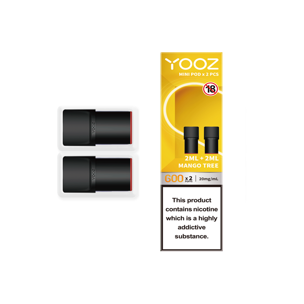 Yooz Mini Replacement Pods 2PCS 2ml (BUY 5 GET 1 FREE)