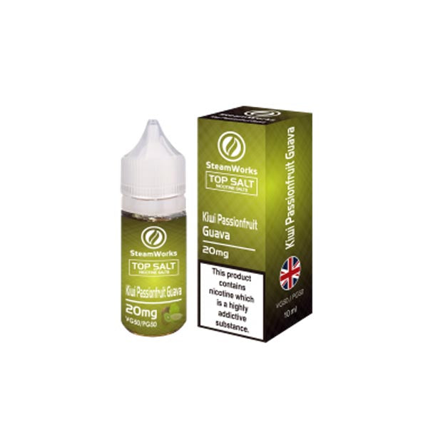 10mg Top Salt Fruit Flavour Nic Salts by A-Steam 10ml (50VG/50PG)