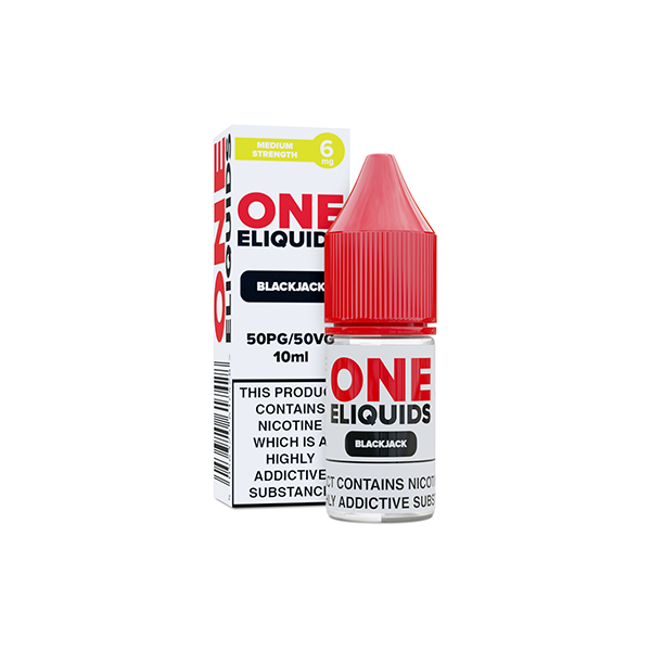 6mg One E-Liquids Flavoured Nic Shot 10ml (50VG/50PG)