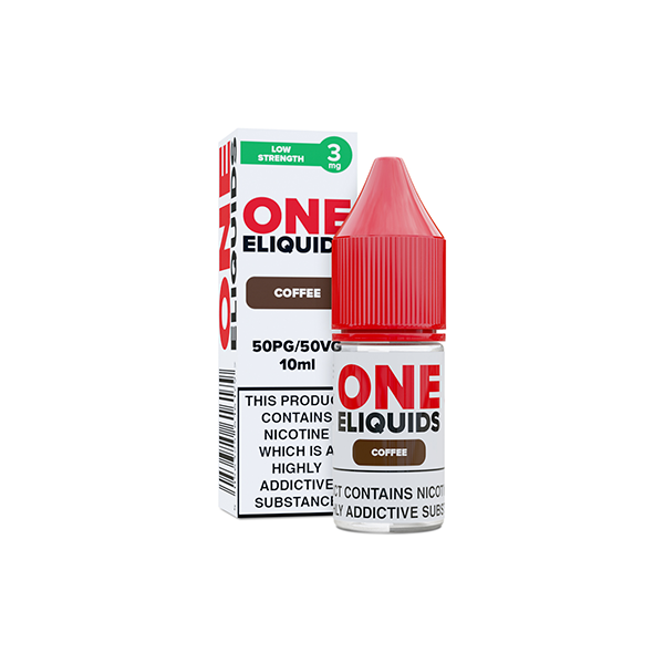 3mg One E-Liquids Flavoured Nic Shot 10ml (50VG/50PG)