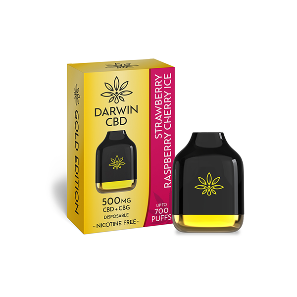 Darwin 500mg CBD + CBG Cube Disposable 700 Puffs