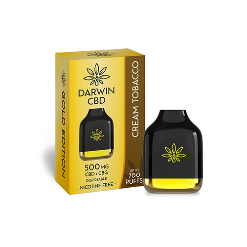 Darwin 500mg CBD + CBG Cube Disposable 700 Puffs