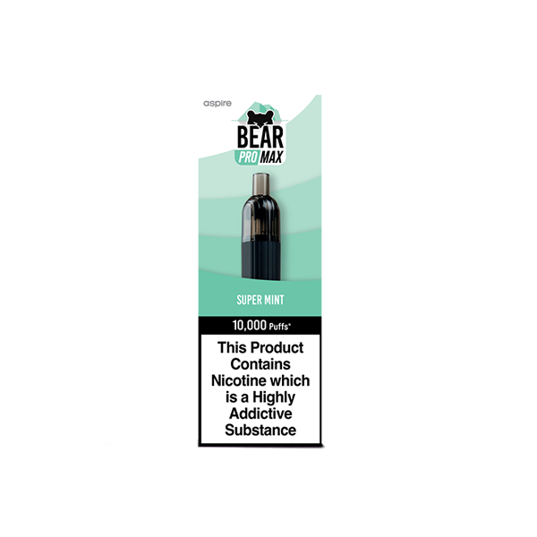 Bear Pro Max 10000 Puffs Includes 3X Nic Salts 20mg