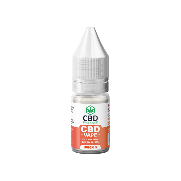 CBD Embrace 1000mg Full Spectrum CBD Vape Oil - 10ml