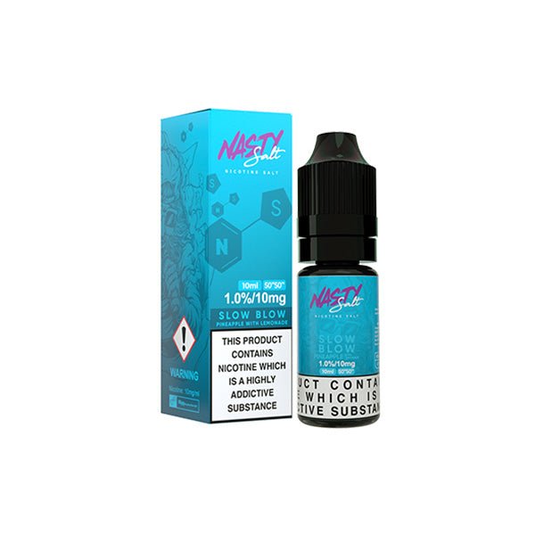 10mg Nasty Salts 10ml Nic Salts (50VG/50PG)