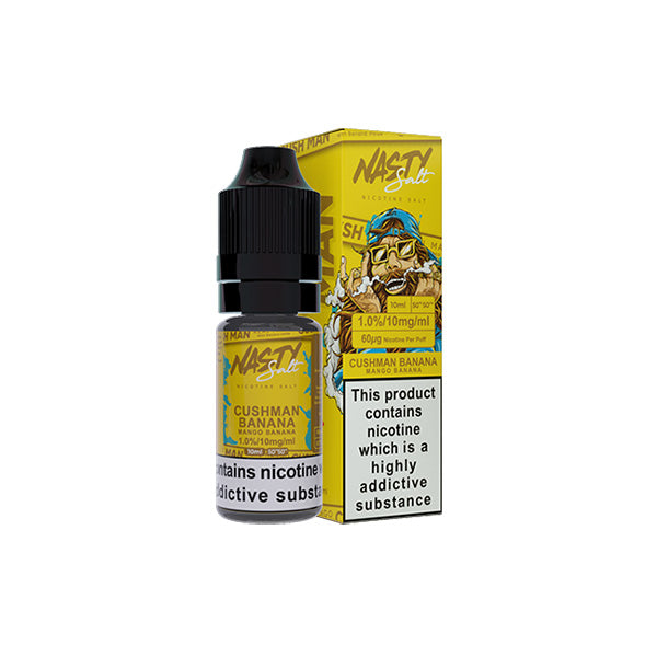 20mg Nasty Salts 10ml Nic Salts (50VG/50PG)