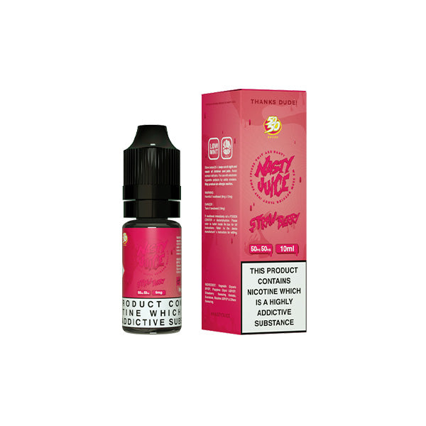 Nasty 50/50 12mg 10ml E-Liquids (50VG/50PG)