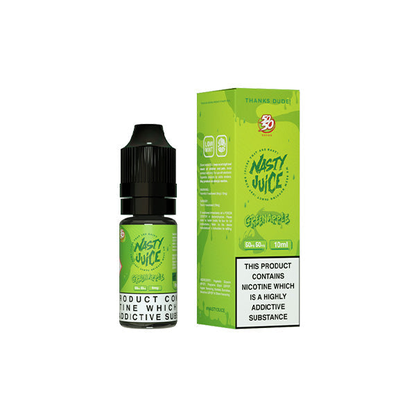 Nasty 50/50 12mg 10ml E-Liquids (50VG/50PG)