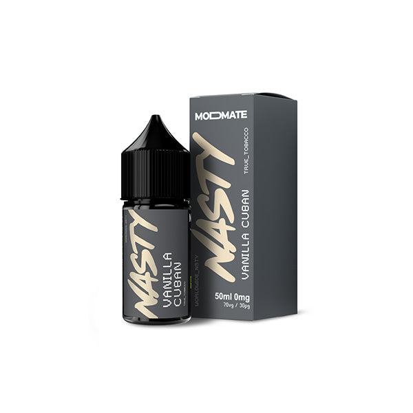 Mod Mate By Nasty Juice 50ml Shortfill 0mg (70VG/30PG)