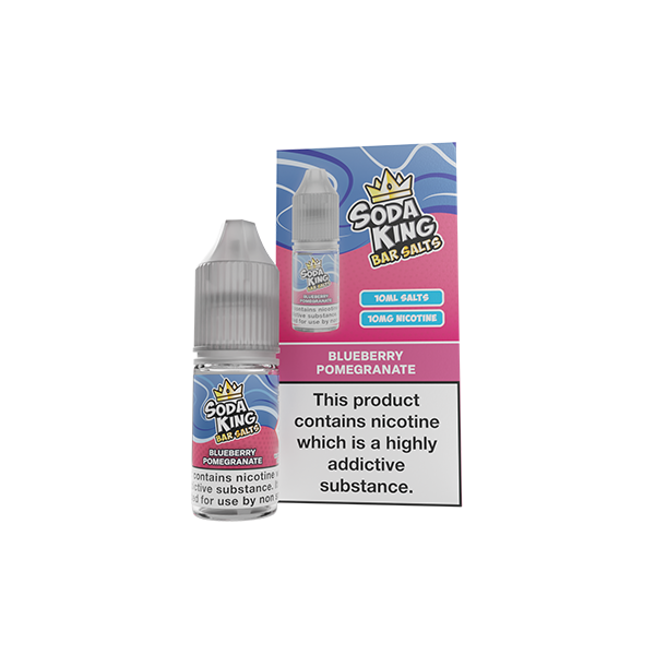 Soda King Bar SALTS 10mg Nic Salts 10ml - (50VG/50PG)