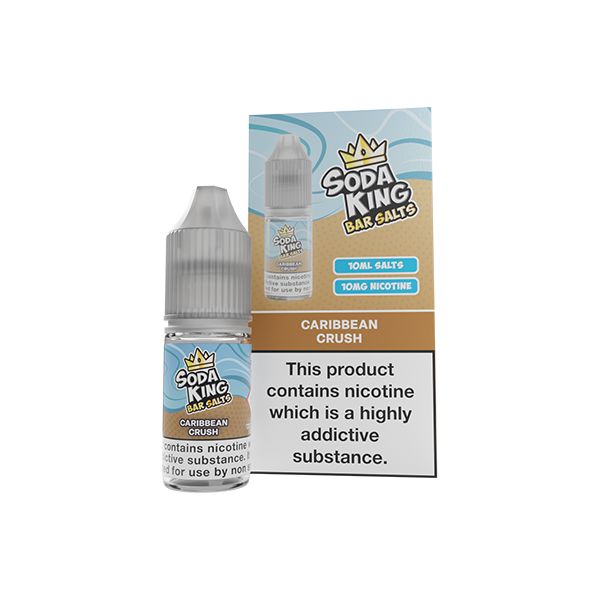 Soda King Bar SALTS 10mg Nic Salts 10ml - (50VG/50PG)