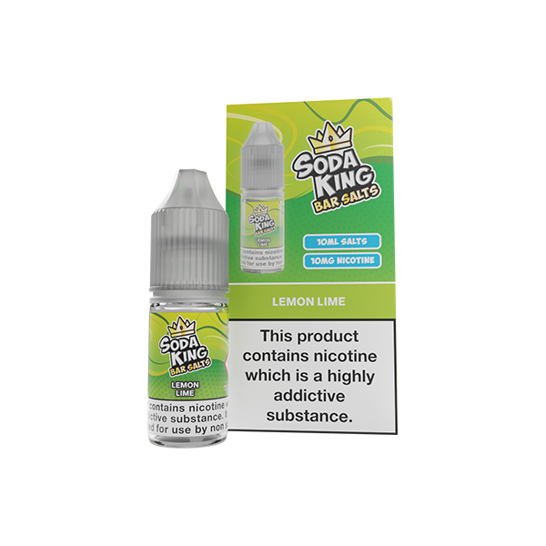 Soda King Bar SALTS 10mg Nic Salts 10ml - (50VG/50PG)