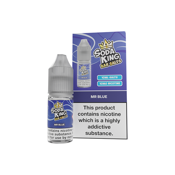 Soda King Bar SALTS 10mg Nic Salts 10ml - (50VG/50PG)