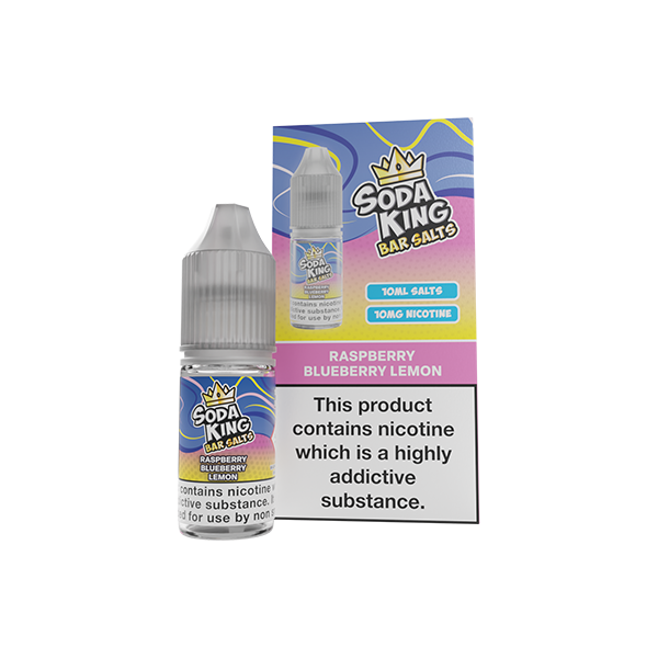 Soda King Bar SALTS 10mg Nic Salts 10ml - (50VG/50PG)