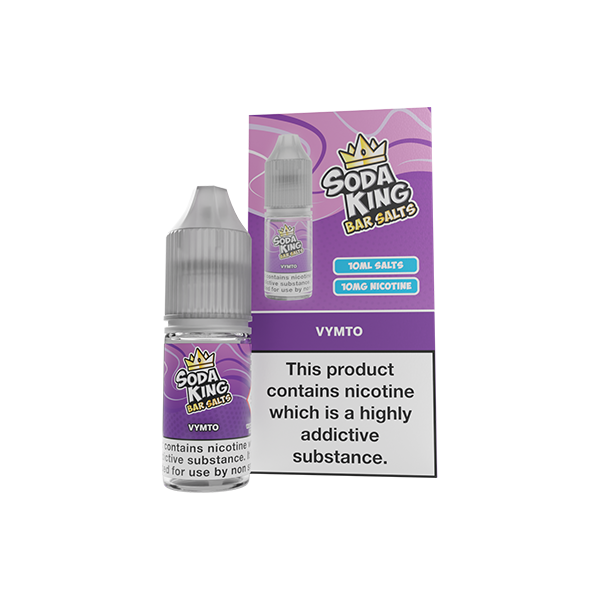 Soda King Bar SALTS 10mg Nic Salts 10ml - (50VG/50PG)