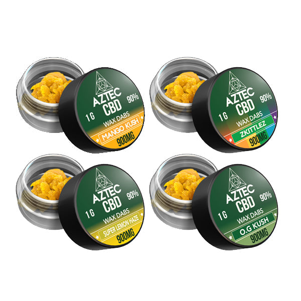 Aztec CBD 900mg CBD Wax/Crumble - 1g