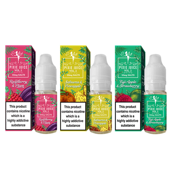 10mg Pixie Juice Volume 2 10ml Nic Salts (50VG/50PG)