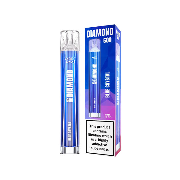 20mg Vapes Bars Diamond 600 Disposable Vape Device 600 Puffs