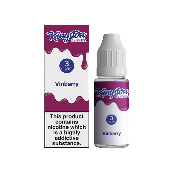 Kingston 6mg 10ml E-liquids (50VG/50PG)