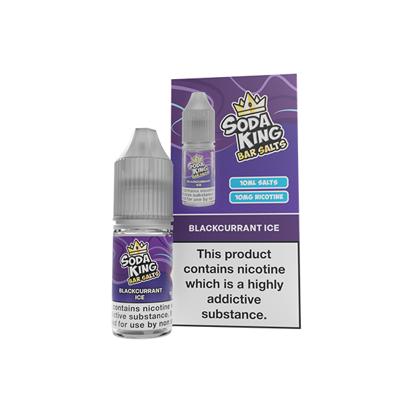 Soda King Bar SALTS 10mg Nic Salts 10ml - (50VG/50PG)